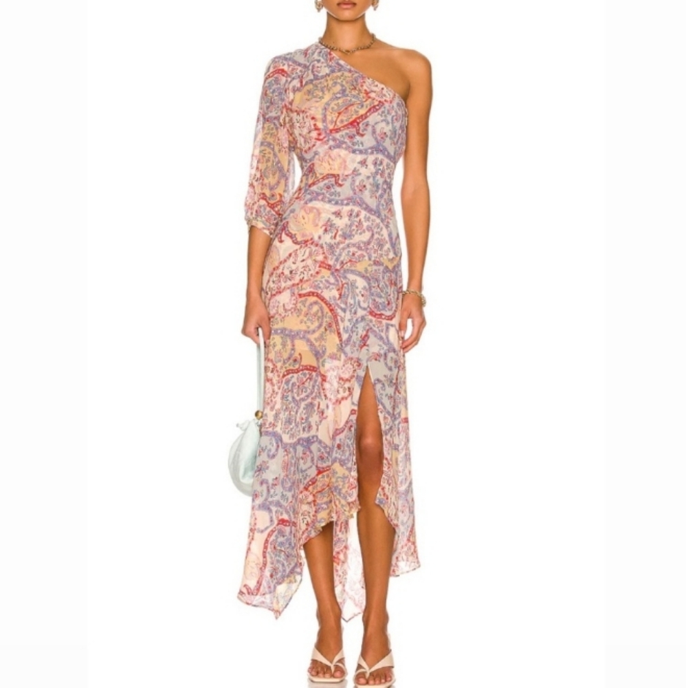 Flash! Veronica Beard Kimber paisley dress